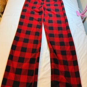 Wondershop Red and Black Plaid Sleep Pants